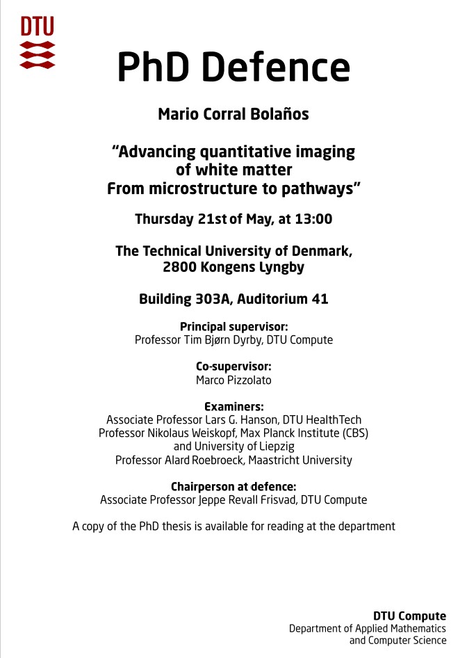 PhD defence Mario Corral Bolanos