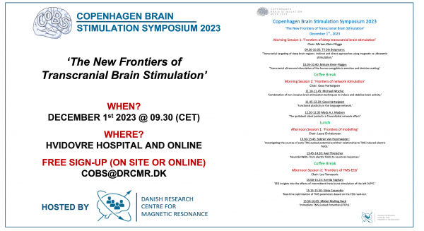 COBS symposium on Dec 1